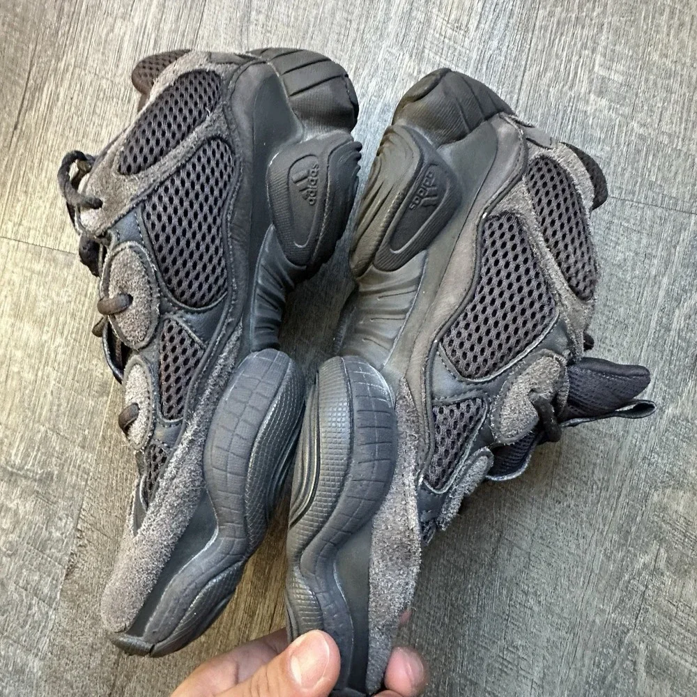 Adidas Yeezy YZY 500 Utility Black 2023 Sneaker F36640‎ Mens Size 7 Triple Black